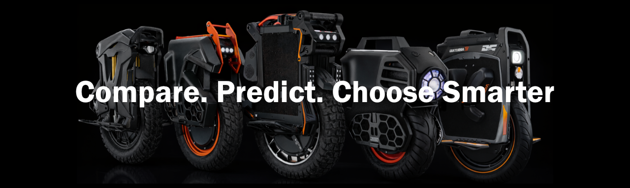 Electric unicycles lineup